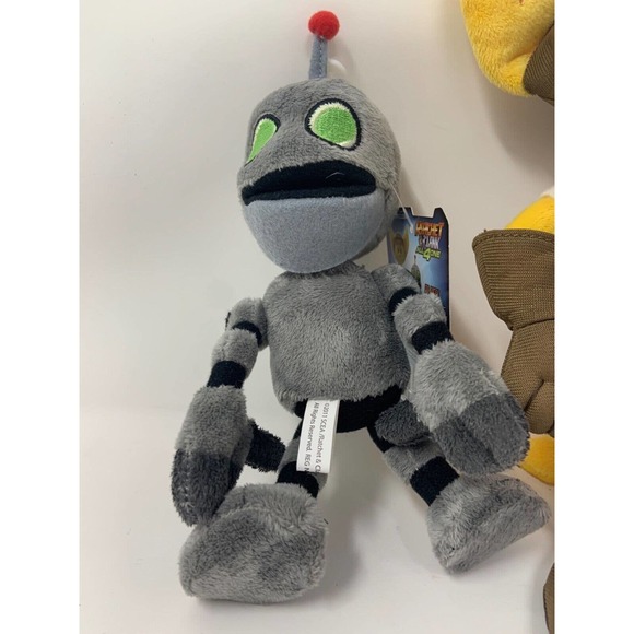 Ratchet & Clank All 4 One Plush Set Playstation NWT New With Tags - Picture 2 of 6